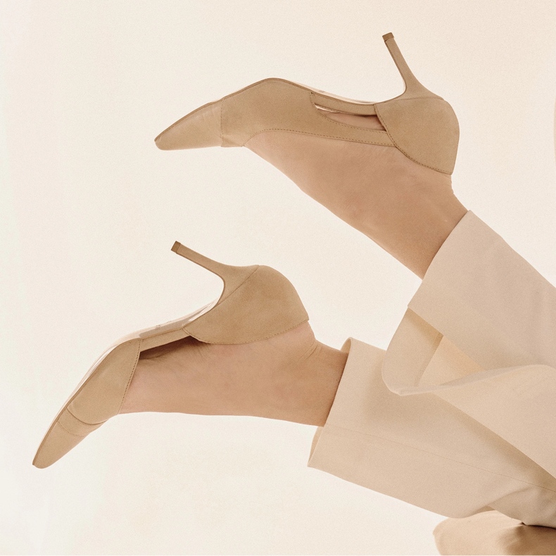 Marco Shoes Martini stilettos beige 1