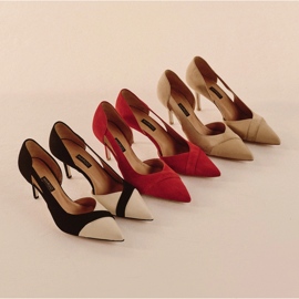 Marco Shoes Martini stilettos red 1