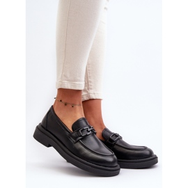 Women's Leather Moccasins Black Keelana 2