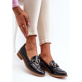 Women's Leather Patent Loafers Laura Messi 2760 Navy Blue 1 Women's Leather Patent Loafers Laura Messi 2760 Navy Blue 1