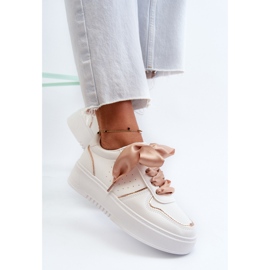 Women's Platform Sneakers White Tessama 1
