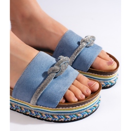 Light blue platform slides 2