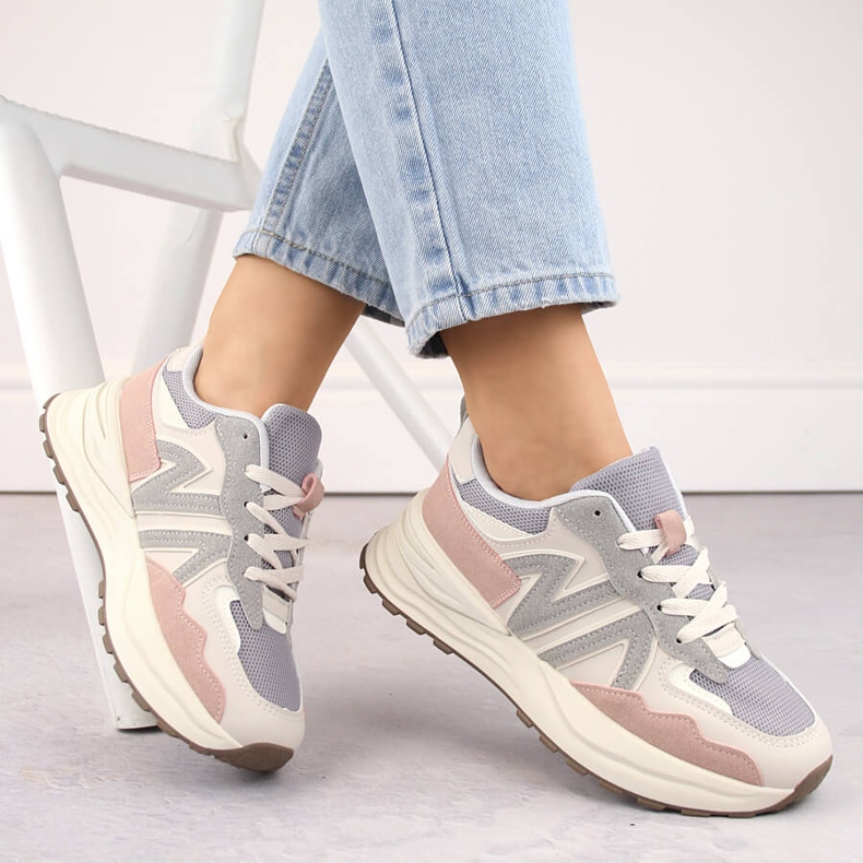 Women's multicolor Atletico 23718 sports shoes multicolored 1