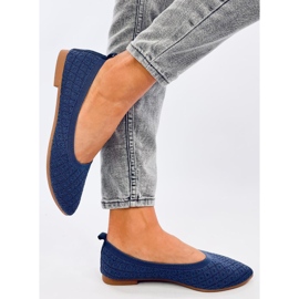 Balart Blue almond sock ballerinas 2
