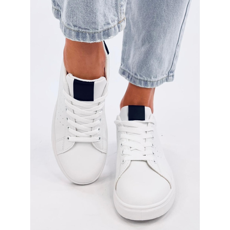 Helary WHITE/BLACK women's sneakers 1