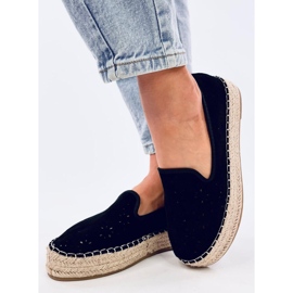 Rigois Black openwork espadrilles 2