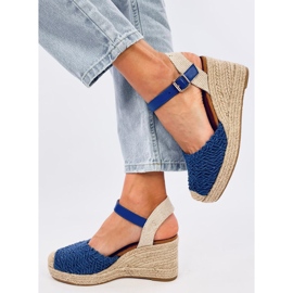 Morelli Blue espadrille wedge sandals 2 Morelli Blue espadrille wedge sandals 2