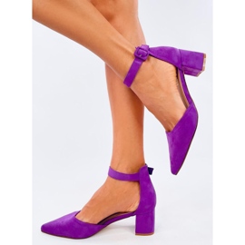Dacrem LT.PURPLE low-heeled pumps violet 2