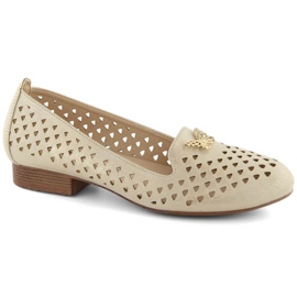 M.Daszyński W SAN35 gold openwork shoes golden 1