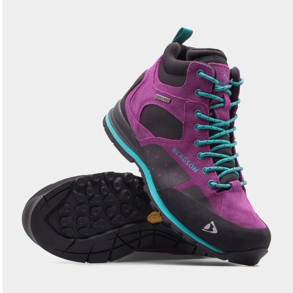 Bergson W Soira Mid Stx shoes purple 1