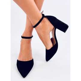 Pozzi Black ankle-strap pumps 2 Pozzi Black ankle-strap pumps 2