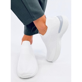 Suare White sock sports shoes 1