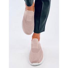 Suare Pink sock sports shoes 1