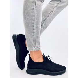 Brisson Allblack sock sports shoes 2