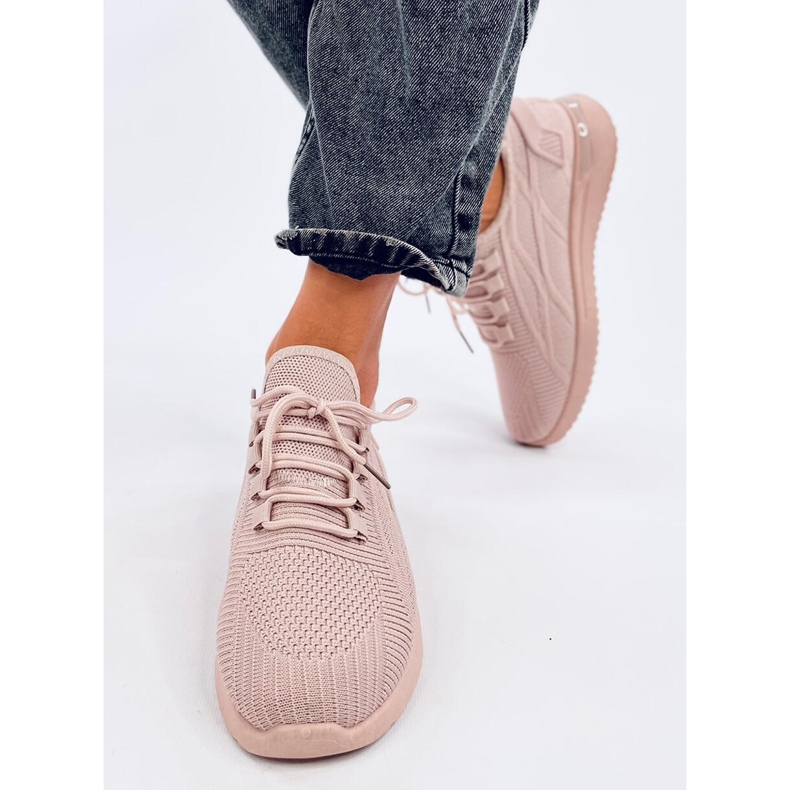 Guelfi Pink sock sports shoes 1