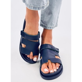 Women's Tawny Blue slippers 1 Women's Tawny Blue slippers 1