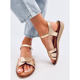 Capilla Gold women's sandals golden 2