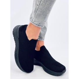 Fourny Allblack sock sports shoes 2