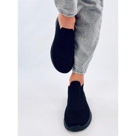 Fourny Allblack sock sports shoes 1