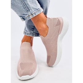 Fourny Pink sock sports shoes 1
