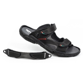Mateos Men's leather sandals for the driver 362MA black 6 Mateos Men's leather sandals for the driver 362MA black 6