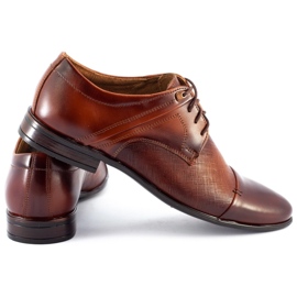 Olivier Men's formal shoes 710 brown 4