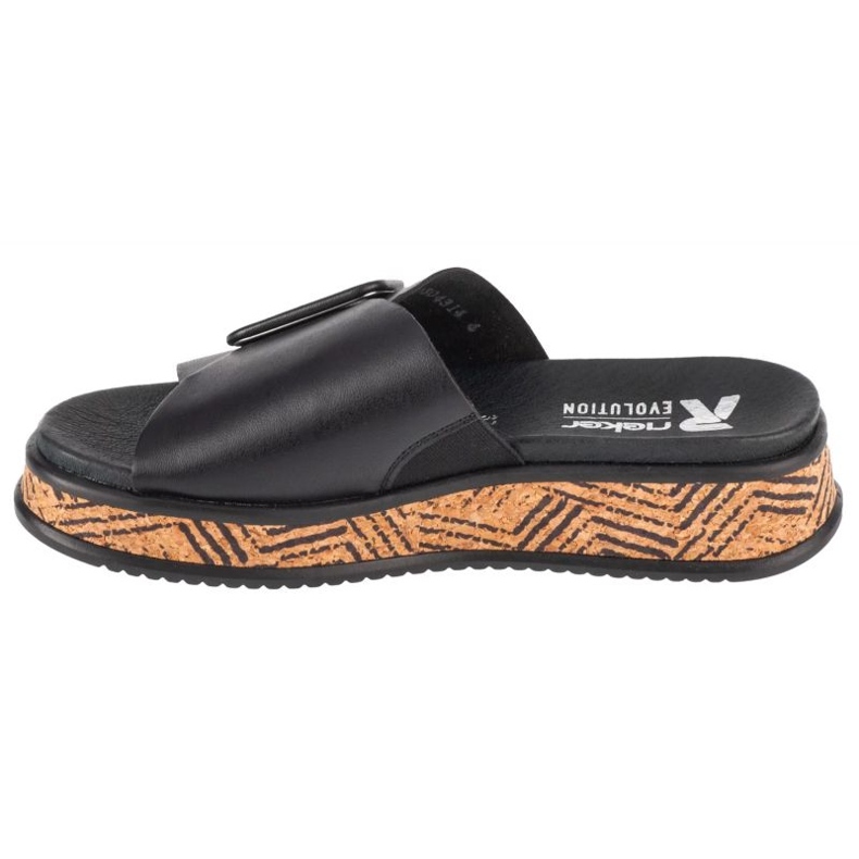 Rieker Flip-Flops W W0803-00 flip-flops black 1