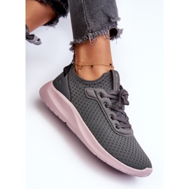 Women's Sports Shoes Sneakers 4F 4FRSS24FLOWF055 Dark Gray grey 1 Women's Sports Shoes Sneakers 4F 4FRSS24FLOWF055 Dark Gray grey 1