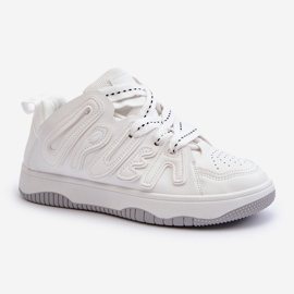 Women's Eco Leather Sneakers White Berilla 1