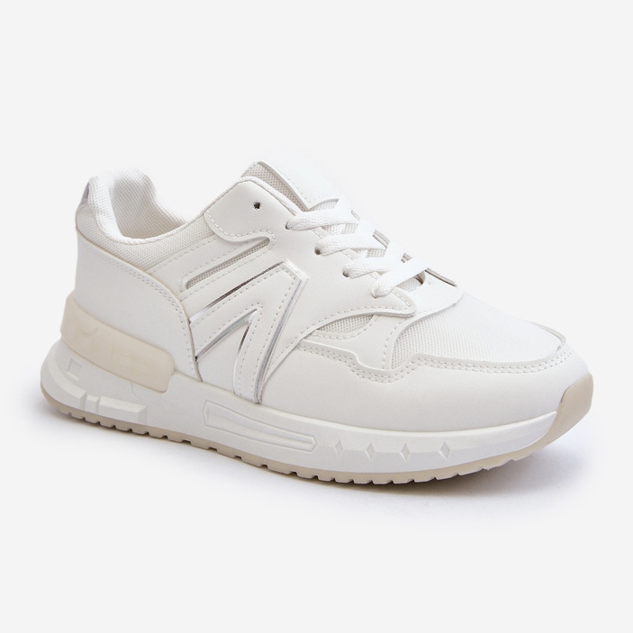 Women's Sneakers Made of Eco Leather White Vinelli 1
