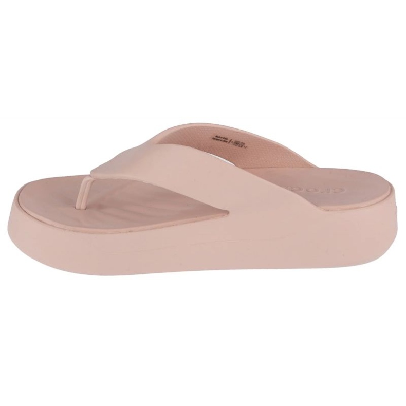 Crocs Getaway Platform Flip 209410-6UR flip-flops beige 1