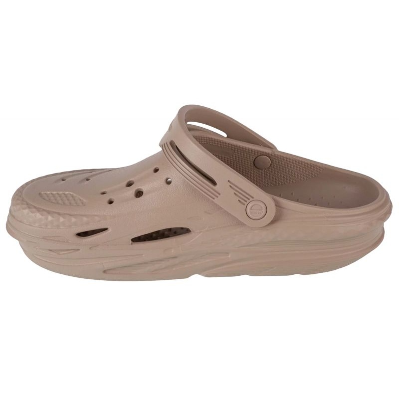 Crocs Off Grid Clog Mens 10 Womens 12 Tan Brand New 209501-2V3 Slip On Sandals Crocs Off Grid Clog 209501 Cobblestone – World of Clogs main image 4