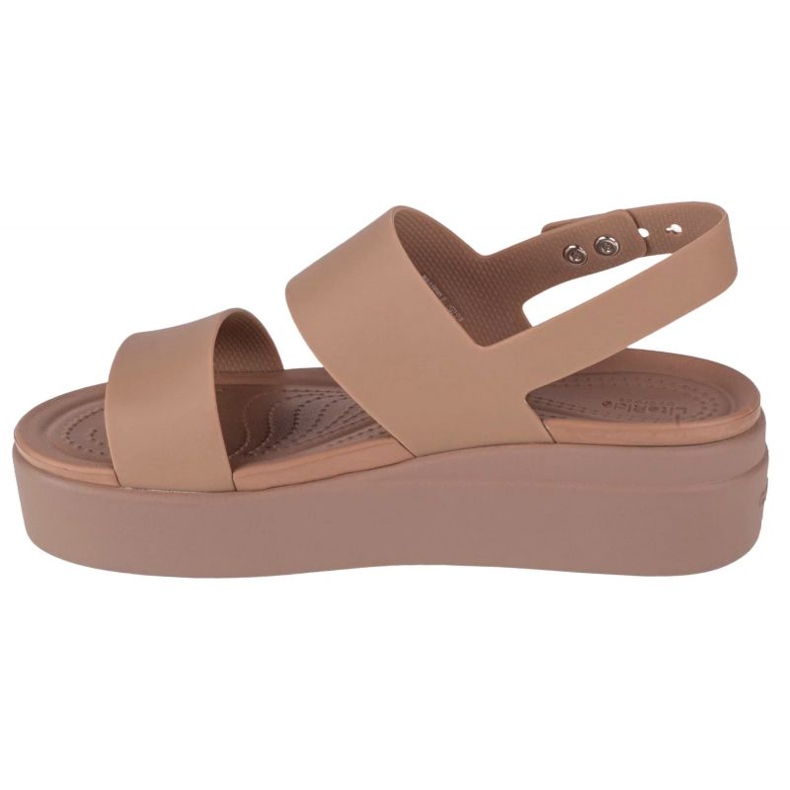 Crocs Brooklyn Low Wedge sandals 206453-2EL beige 1 Crocs Brooklyn Low Wedge sandals 206453-2EL beige 1