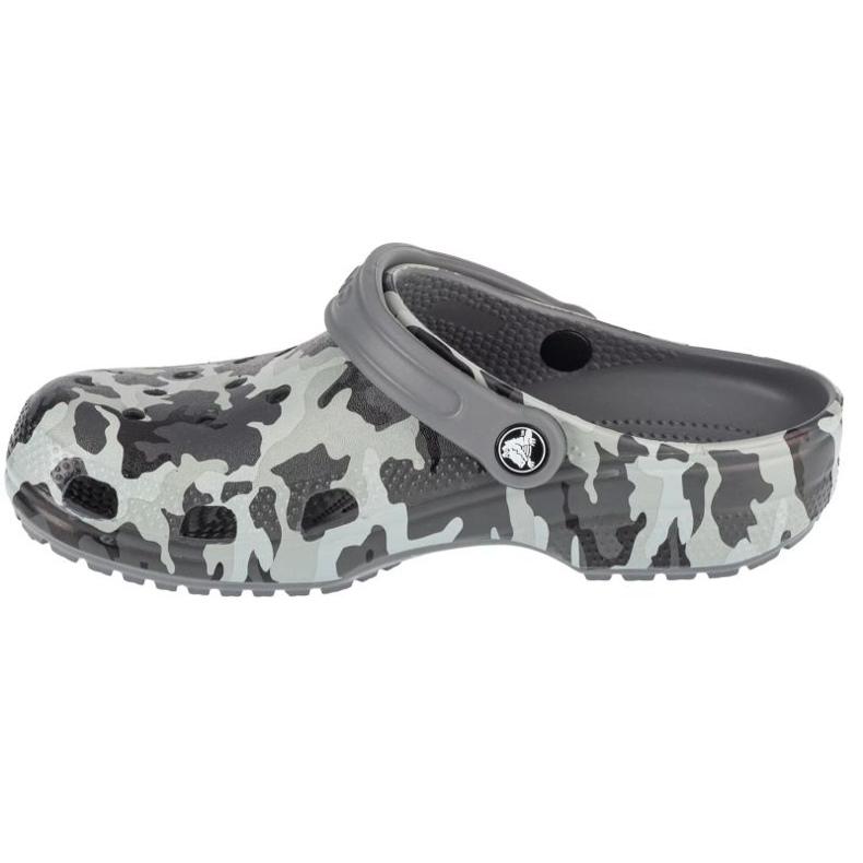 Crocs Classic Spray Camo Kids Clog 207594-097 flip-flops grey 1