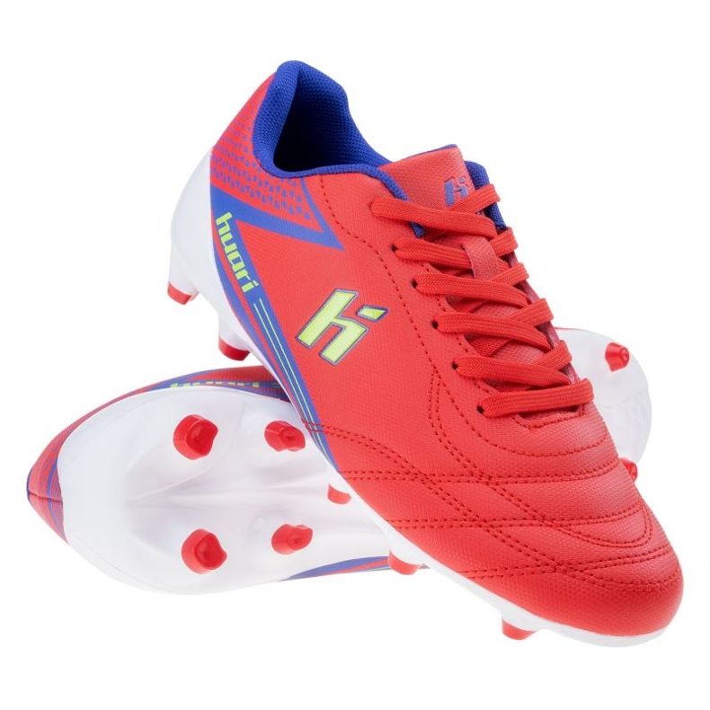 Huari Octubri Teen Jr 92800402376 football shoes red 1