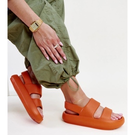 Orange Attiana sandals 1