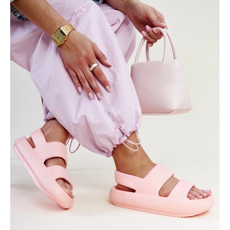 Pink Attiana sandals 1