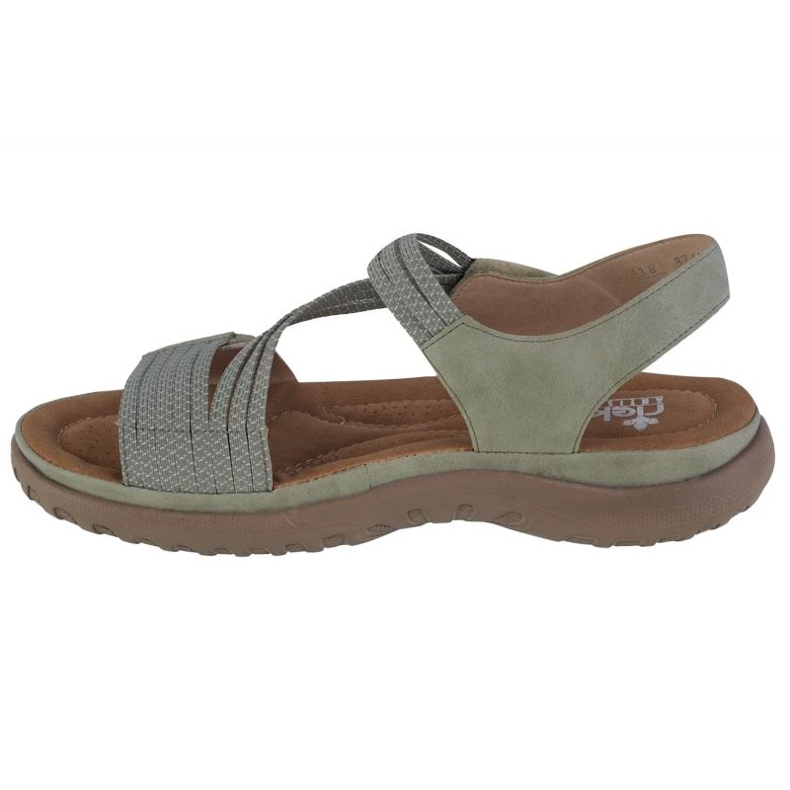 Rieker W 64870-52 sandals green 2