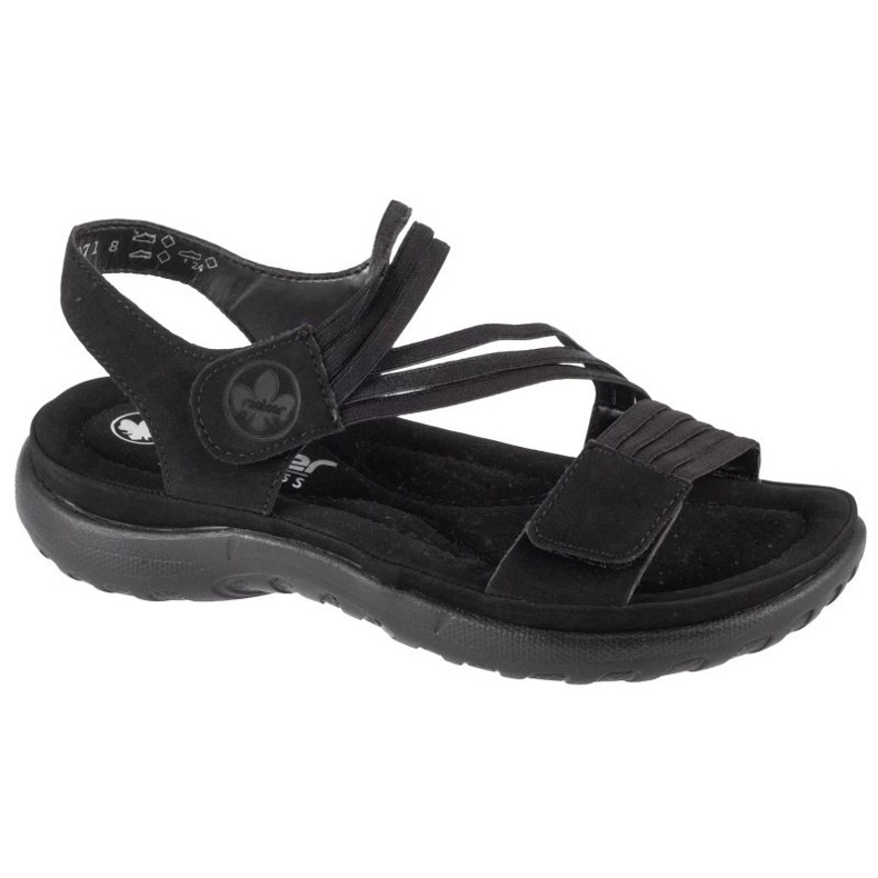 Rieker W 64870-02 sandals black 1
