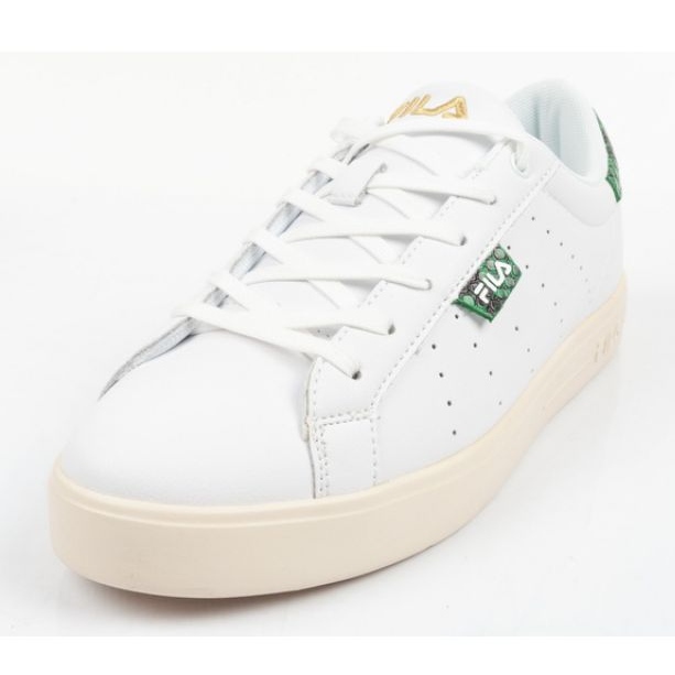 Fila leather white shoes hotsell