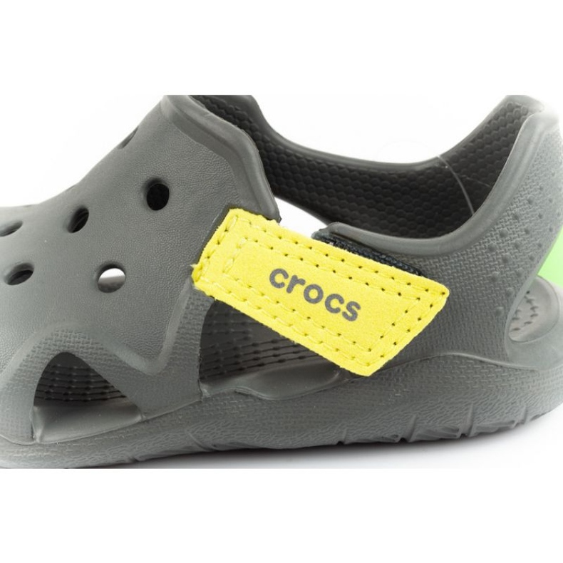 Crocs Swiftwater 204021-08I foam sandals green 1
