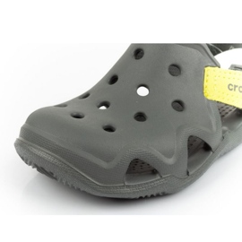 Crocs Swiftwater 204021-08I foam sandals green 2