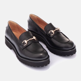 Marco Shoes Leon moccasins black 1