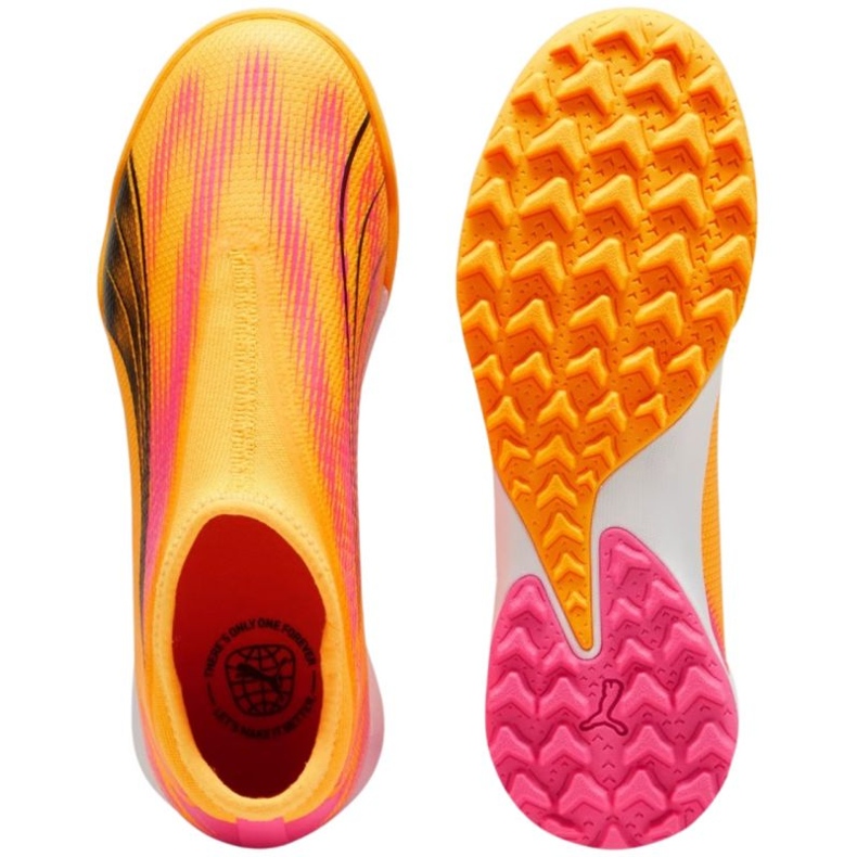 Puma Ultra Match LL TT+MID 107772 03 football shoes orange 2
