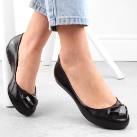 Comfortable, scented, elastic black ballet flats Zaxy NN285011 1 Comfortable, scented, elastic black ballet flats Zaxy NN285011 1