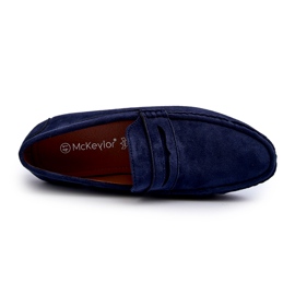 Mckeylor Men's Eco Suede Moccasins, Navy Blue 1 Mckeylor Men's Eco Suede Moccasins, Navy Blue 1