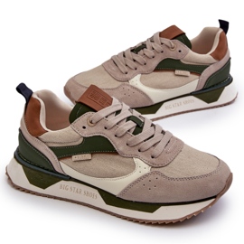 Men's Sneakers Memory Foam System Big Star NN174349 Beige 4