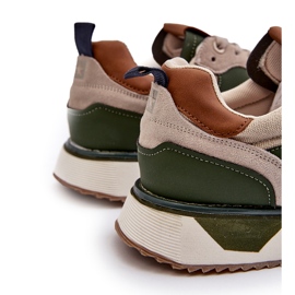 Men's Sneakers Memory Foam System Big Star NN174349 Beige 3