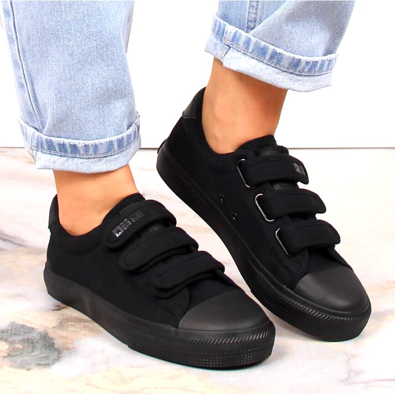 Big Star INT1842D Velcro sneakers, black 4