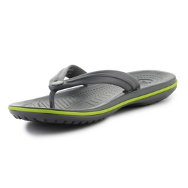 Women's flip-flops Crocs Crocband Flip 11033-0A1 gray grey 3